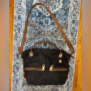 Big Buddha large black  nylon bag